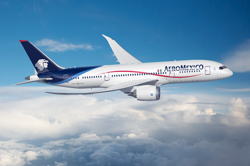 アエロメヒコ航空 ボーイング787 43cm LED 大型 飛行機模型 アエロメヒコ航空、成田～メキシコシティ線を毎日運航へ増便、2017年3