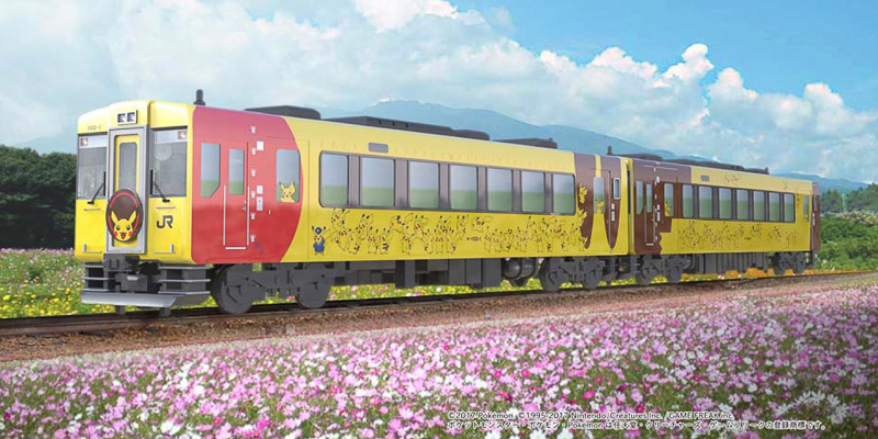 外観も車内もピカチュウだらけ。JR東日本がPOKEMON with YOU トレイン