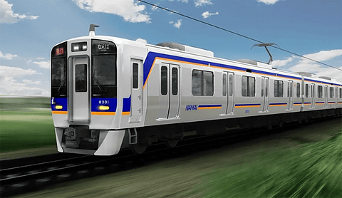 南海電鉄、新型車両「8300系」を南海線に2015年秋から投入 車内液晶