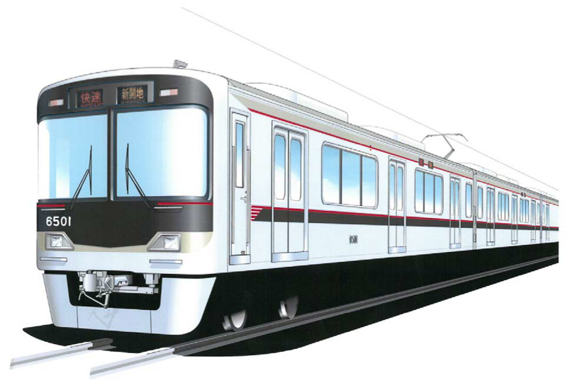 神戸電鉄、2016年春に新型車両「6500系」を導入 川崎重工が3両1編成を製造 - トラベル Watch Watch