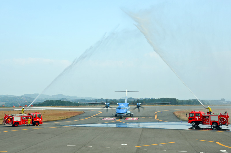 天草エアライン、2月20日デビューの「ATR 42-600」型機が本拠地の天草