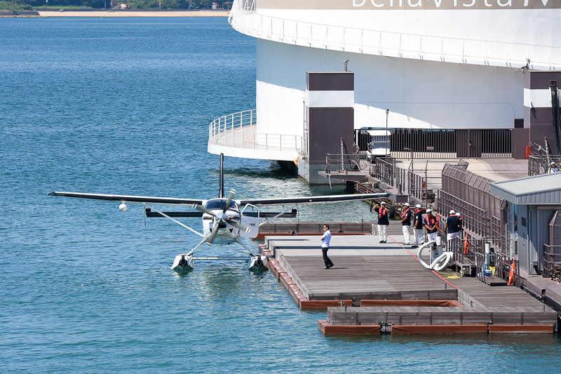 せとうちseaplanes 水陸両用機を使った せとうちディスカバリーフライト の初便運航 水上機から眺める景色の 新たな美 を全国へ トラベル Watch