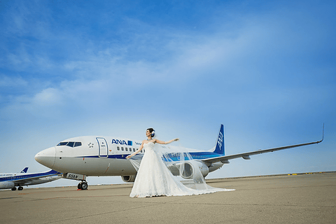 セントレアとana 飛行機のなかでのウェディング 空の上での結婚式 募集開始 17年3月4日または5日実施 トラベル Watch