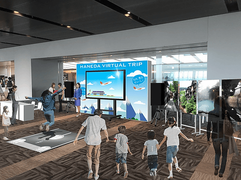 羽田空港で Haneda Virtual Trip 九州 熊本応援イベント 8月26日 28日開催 フライトゲームで熊本までの飛行を疑似体験 トラベル Watch