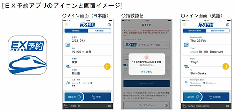 東海道 山陽新幹線に Ex予約 公式アプリの提供開始 専用カード会員以外対象の新チケットレスサービスは スマートex トラベル Watch