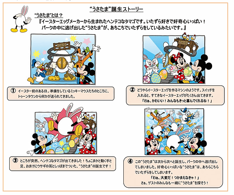 東京ディズニーランド 4月4日から開催の ディズニー イースター 新キャラクター うさたま 公開 パレードにも登場 スペシャルグッズは4月3日発売 トラベル Watch