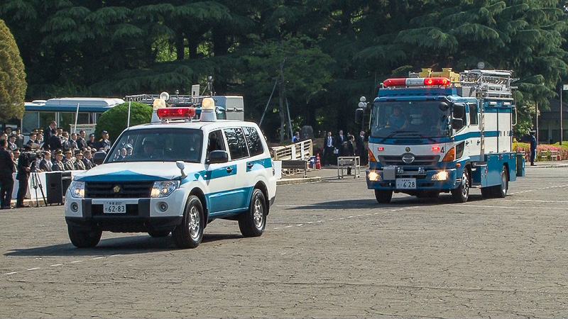 画像 約1900名が参加した17年度警視庁機動隊観閲式を動画で紹介 車両86台 警備犬8頭も参加 24 61 トラベル Watch