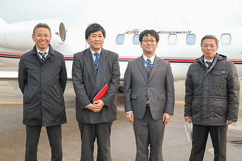 全国の空港を巡って 空の道 の安全を守る国交省の ドクターホワイト セントレアを拠点に飛行検査機はセスナ 525c型機など6機体制 トラベル Watch