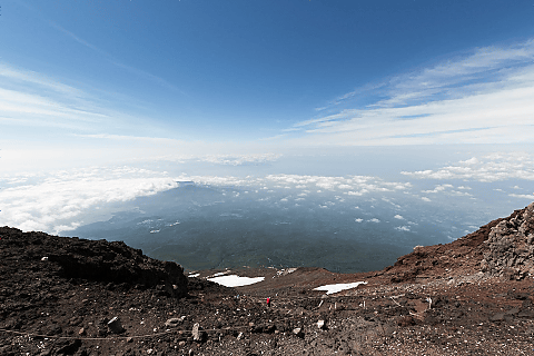 画像 ソフトバンク 富士山無線基地局の設置工事を公開 後編 須走ルートで富士山を登る 1 28 トラベル Watch