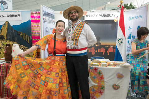 もっと海外へ 18 日本人観光客増加中のペルーやキューバの魅力を紹介 パラグアイブースでは伝統手芸を実演 トラベル Watch
