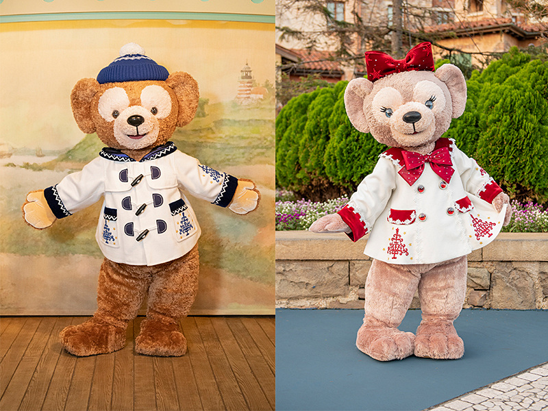 東京ディズニーシー ダッフィーとシェリーメイが イッツ クリスマスタイム で身に着けるコスチューム公開 グッズは11月2日発売 冬のダッフィー フレンズのグッズは全45種類 トラベル Watch