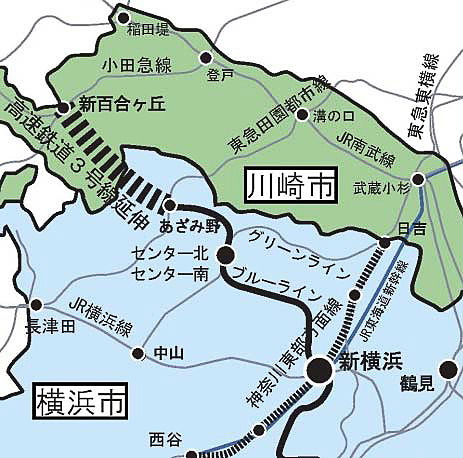 横浜市営地下鉄 あざみ野駅から新百合ヶ丘駅まで延伸 30年開業予定で所要時間分短縮 トラベル Watch