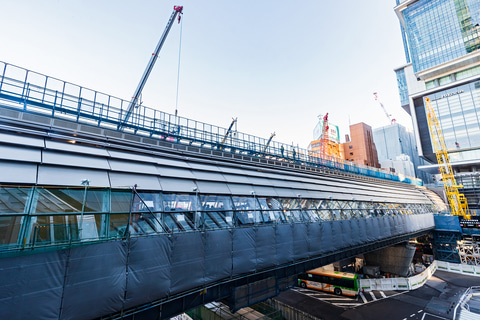 銀座線渋谷駅の移設工事を公開。年末年始の運休を経て1面2線の島式ホームへ - トラベル Watch