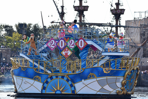 東京ディズニーシー 子年 の今年はミッキーマウスが主役 元旦から5日間限定のお正月プログラムを開催 トラベル Watch