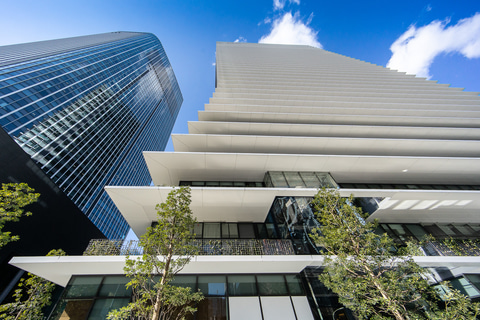 森ビル 虎ノ門ヒルズ ビジネスタワー 完成 空港リムジンバスやbrtが発着する地上36階建て複合タワー トラベル Watch