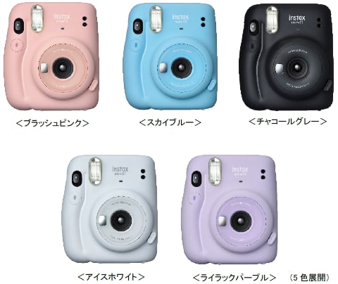 富士フイルム リニューアルしたチェキ Instax Mini 11 4月上旬発売 トラベル Watch