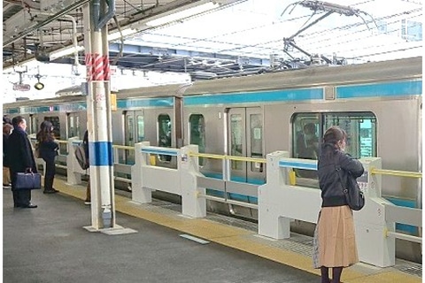 Jr東日本 2020年度は17駅にホームドア整備 踏切には高機能版の障害物