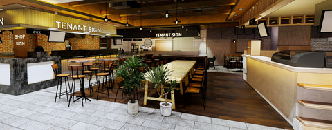 Jr宇都宮駅 宇都宮パセオ 1階に 宇都宮food Hall カフェ 唐揚げなど地元企業の5店舗や餃子バーなど トラベル Watch