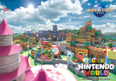 Usj Super Nintendo World 21年春に開業 先行して マリオ カフェ ストア が10月16日オープン トラベル Watch