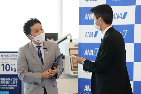 Ana 羽田空港で接客スキルの頂点を決める Haneda S Pride コンテスト With Ana Care Promise 開催 グランプリは2年連続で城谷友加里さん トラベル Watch