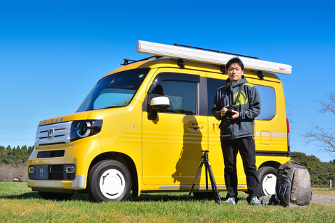 Pr 車中泊はキャンプ初心者こそお勧め ホンダ N Vanのフラットな車内で快適に寝泊まりする本格装備を試してみた トラベル Watch