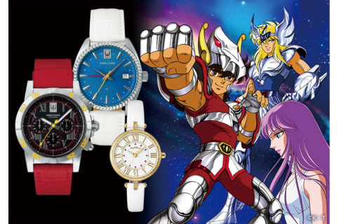 聖闘士星矢とコラボした腕時計 オンラインストアで予約受付中 トラベル Watch