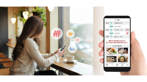 日立と西鉄 好みや天気 混雑状況を加味して移動経路 目的地を提案するwebアプリの実証実験 トラベル Watch