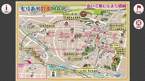 コンプリート イラスト 京都 観光 地図