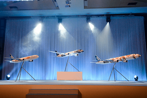 Ana スター ウォーズ特別塗装機の新デザイン2機を披露 計3機を就航 初便は10月18日の羽田 バンクーバー線 トラベル Watch