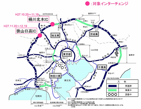 国交省 圏央道 桶川北本icと狭山日高icでetcバーを開放する実験 10月日より実施 Etcが基本のストレスのない 賢い料金所 を目指して トラベル Watch Watch