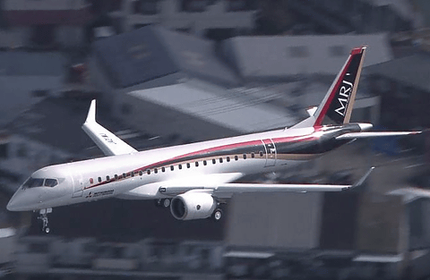 三菱航空機 Mrj 飛行試験機初号機による初飛行の動画を公開 約50年ぶりの国産旅客機が初飛行に成功 トラベル Watch Watch