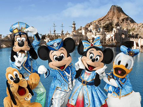 ミッキーマウスたちが全国15都市の祭りに参加する 東京ディズニーシー