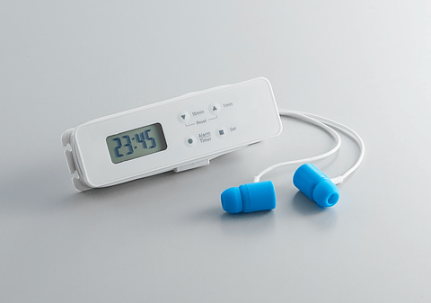 キングジム 移動中の寝過ごし防止にイヤホンがバイブする めざましイヤホン トラベル Watch