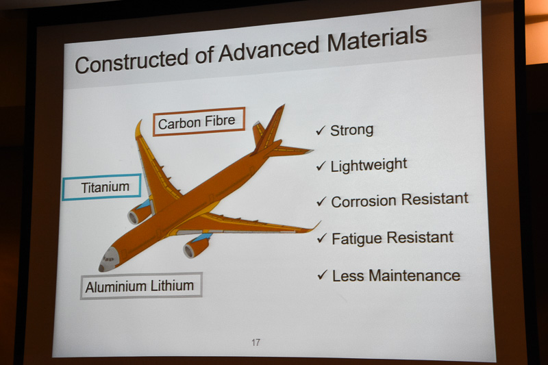 画像 キャセイパシフィック航空 パーフェクトなプラットフォーム エアバス A350型機の初号機導入セレモニー 48機をオーダーしているa350型機の技術解説も 24 51 トラベル Watch