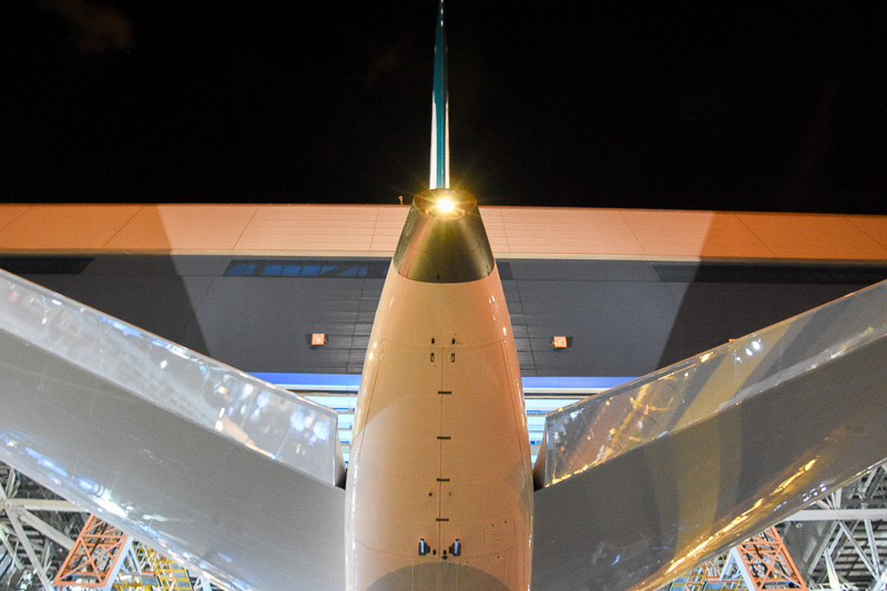 画像 キャセイパシフィック航空 パーフェクトなプラットフォーム エアバス A350型機の初号機導入セレモニー 48機をオーダーしているa350型機の技術解説も 30 51 トラベル Watch