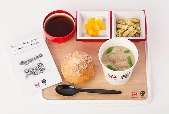 JAL、国際線のコラボ機内食「AIRシリーズ」第26弾は「AIRスープ