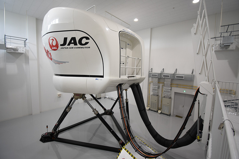 日本エアコミューター、ATR 42-600型機のフルフライトシミュレータを