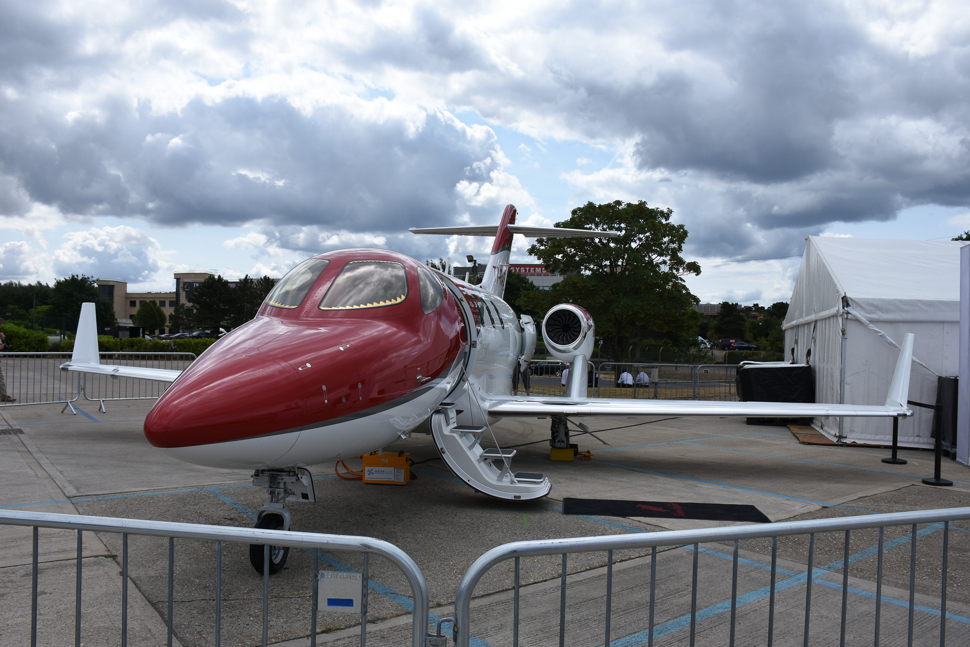 イベントレポート ファンボロー航空ショー 18 ホンダ Hondajetを展示 日本市場は 小さいからこそ成長の機会がある とサイモン ローズ氏 トラベル Watch