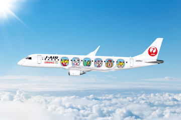 JAL、東京ディズニーリゾート35周年記念特別塗装機「JAL セレブ 