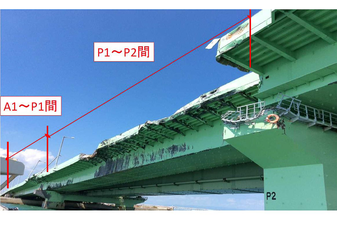 関西国際空港連絡橋、タンカー船衝突による損傷箇所の橋桁を撤去。鉄道運行再開を9月中に前倒しも - トラベル Watch