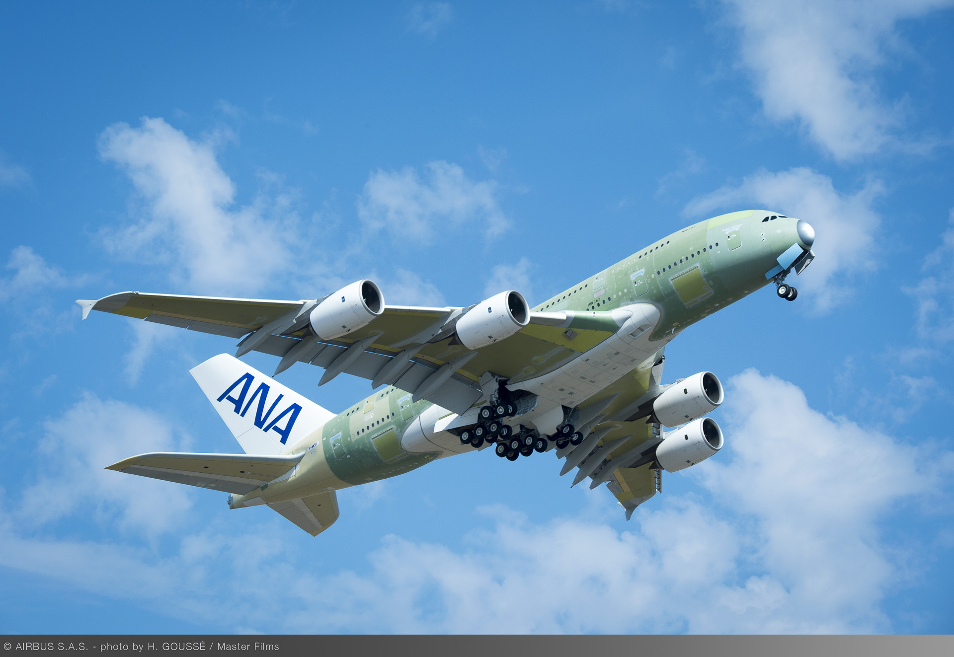 新品 全日空 ANA A380 エアバス 初号機 ハワイ便 1 200 ブルー 最大49%OFFクーポン