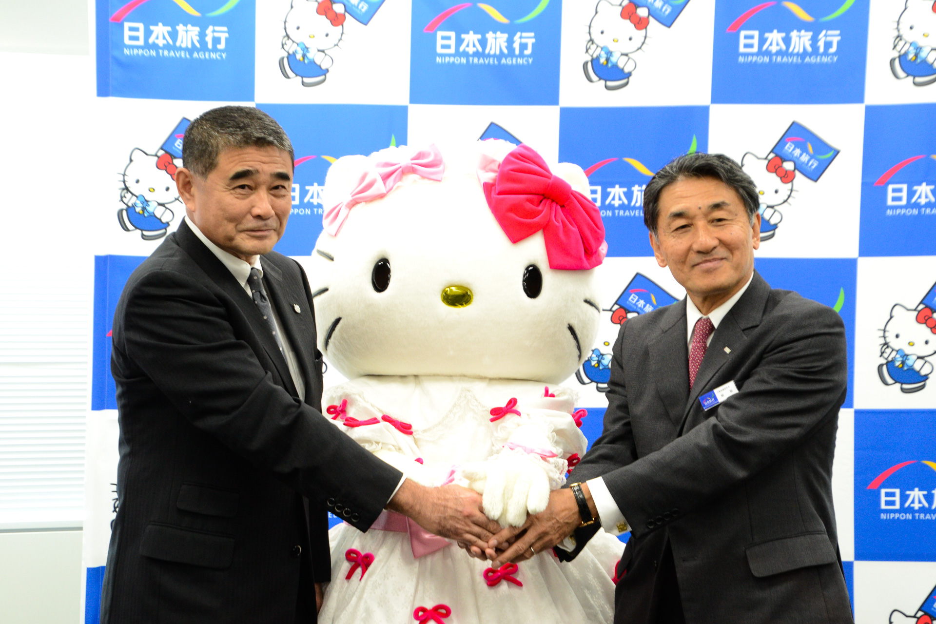 日本旅行、ハローキティを宣伝部長に任命。「日本旅行といえばハロー