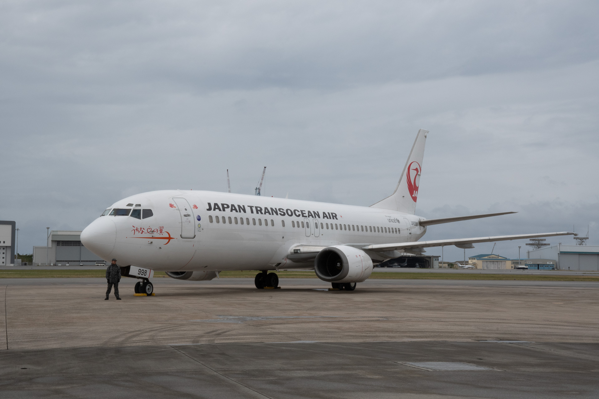 日本トランスオーシャン航空、「美ら島エアーフェスタ2018」で実機展示