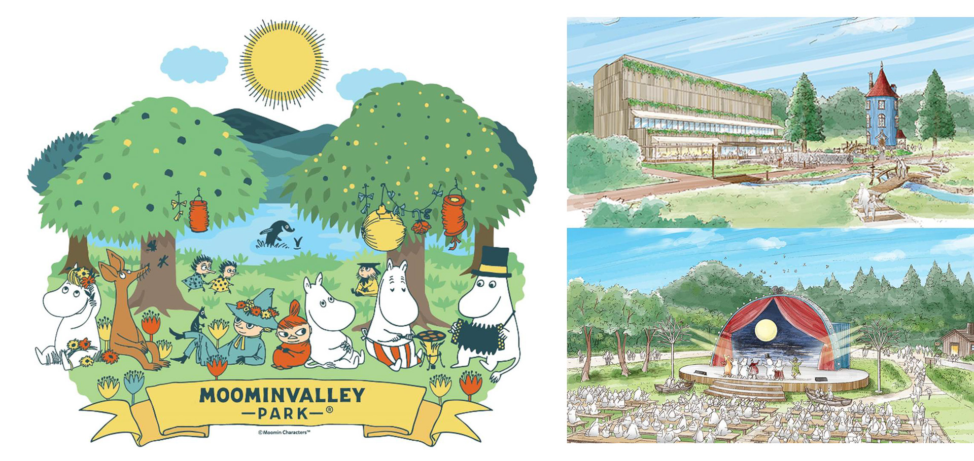 ムーミン物語、2019年3月16日開業の「ムーミンバレーパーク」入園料