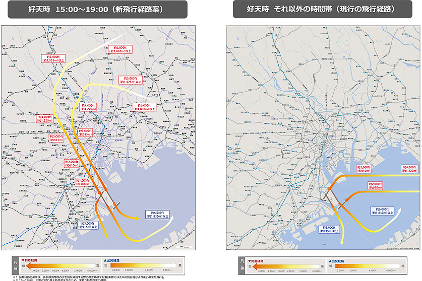 羽田空港の飛行経路見直し 日米合意 年東京オリンピック パラリンピックへ向けて国際線増便 トラベル Watch