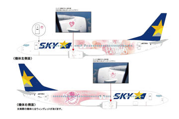 スカイマーク、サッカーJ1の楽天ヴィッセル神戸とコラボした特別 