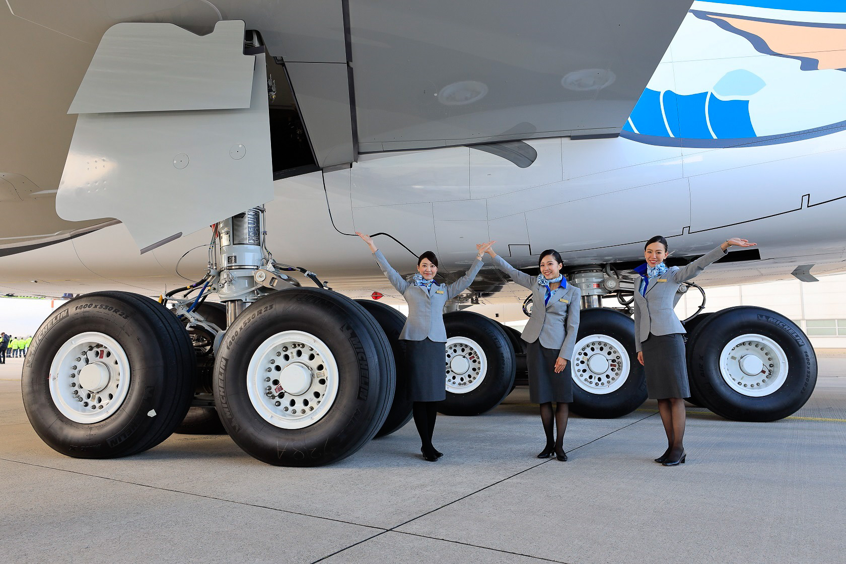 日本ミシュラン ラジアルタイヤ Michelin Air X がanaのエアバス A380型機 Flying Honu に採用 トラベル Watch