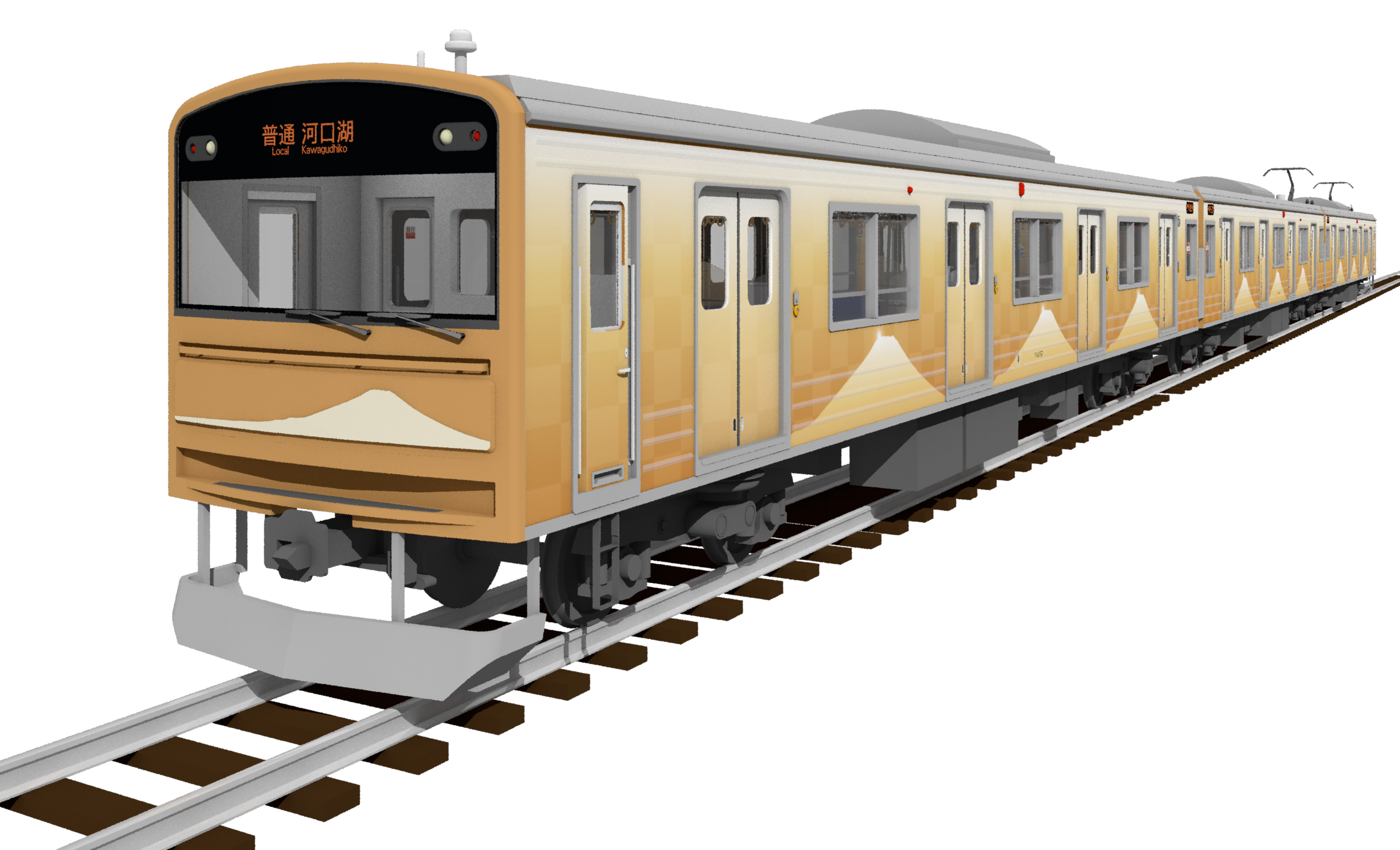 富士急、開業90周年記念車両運行開始 - トラベル Watch