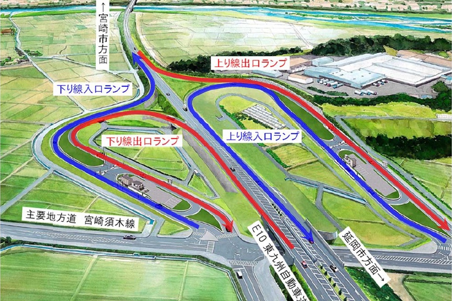 NEXCO西日本、東九州道「国富スマートIC」10月6日15時開通 - トラベル