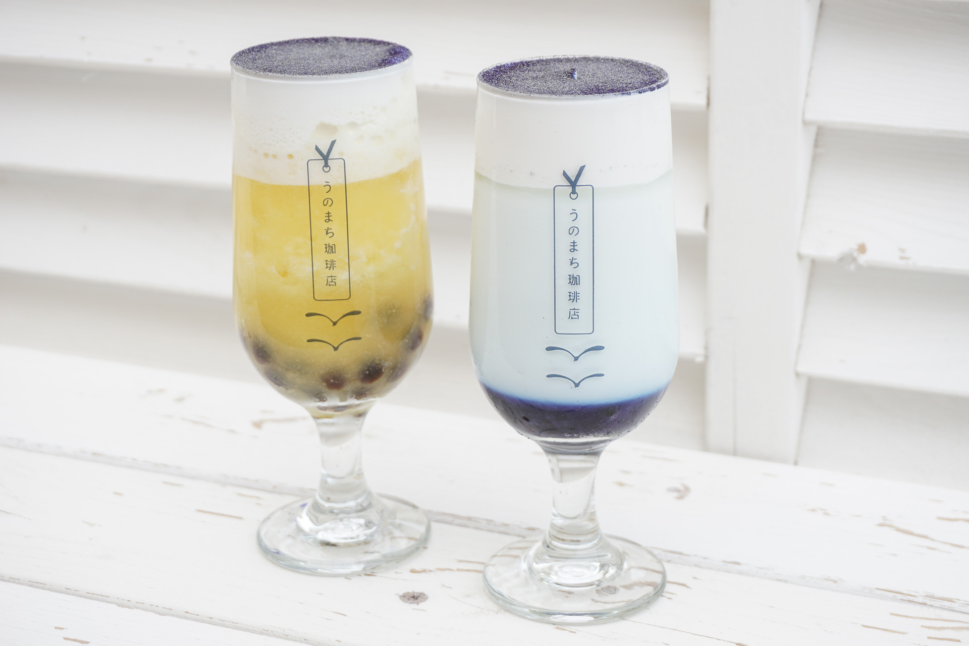 新幹線カラーを再現したタピオカドリンク「タピオカ新幹線」「タピオカ